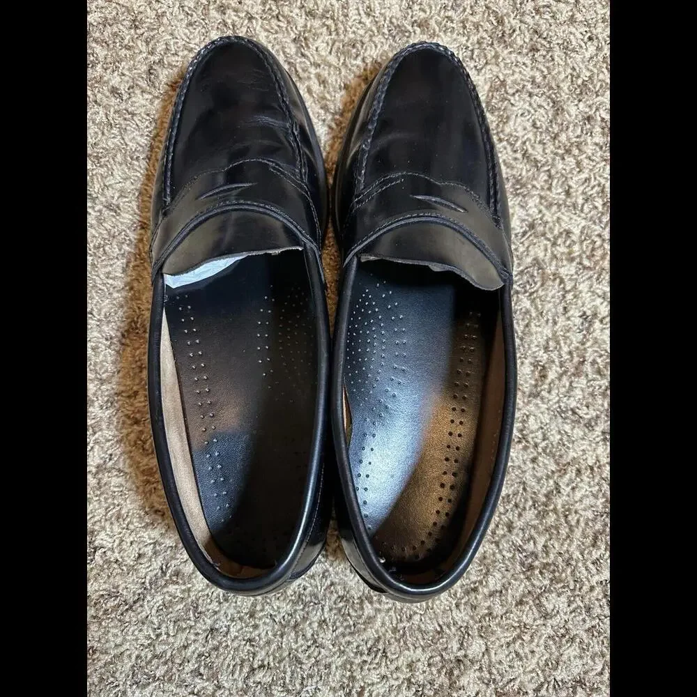 DEXTER Mens Leather Penny Loafer Flexible Outsole Comfort‎ Size 13